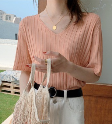 Savypri Essential Summer Knit Top