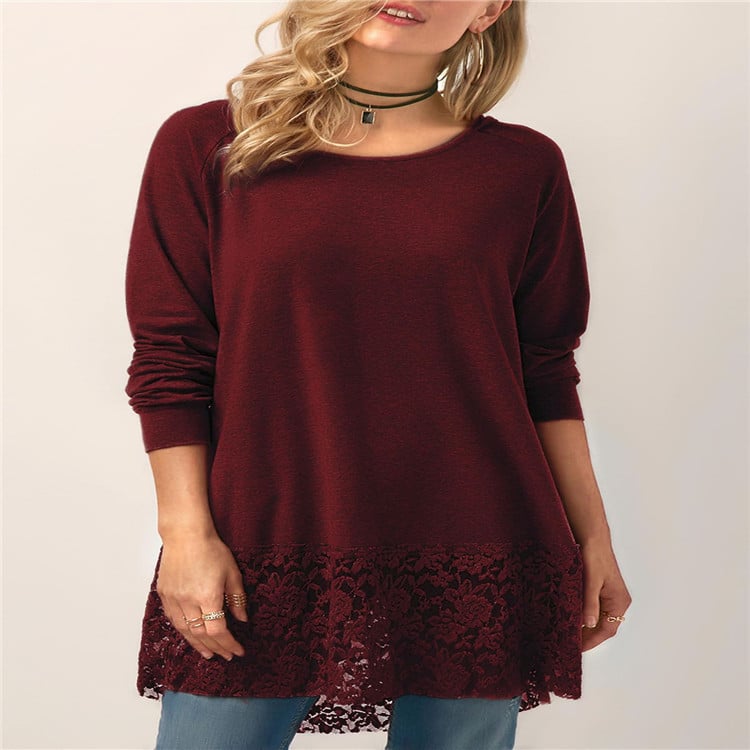 Savypri Grace Lace Tunic