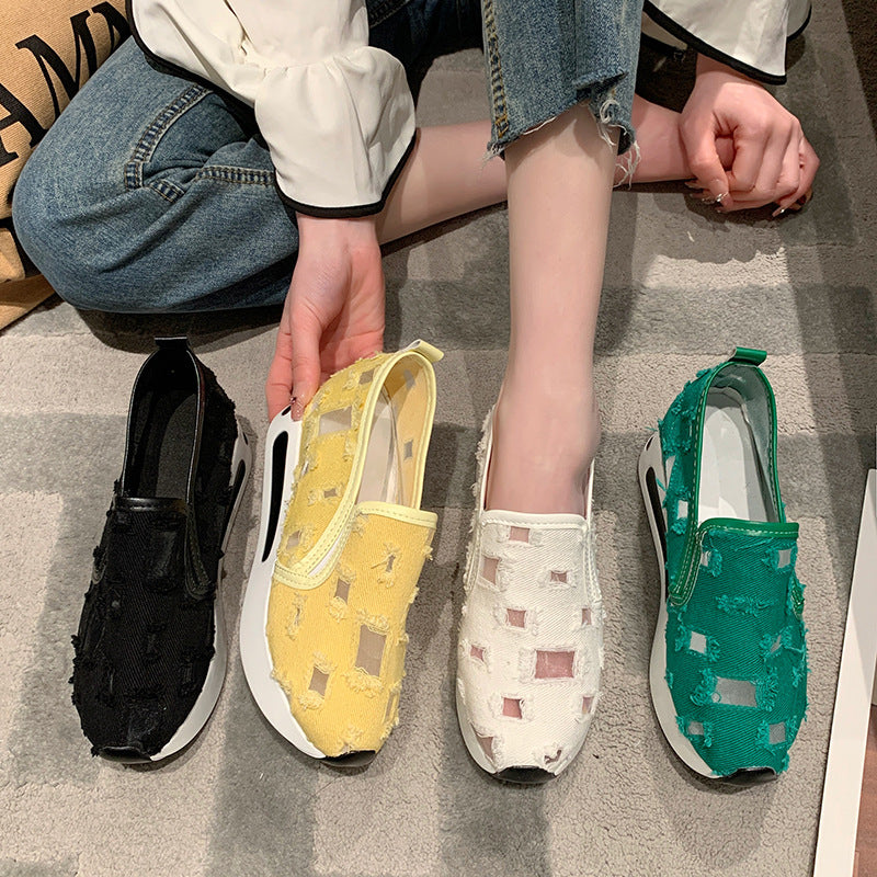 Savypri Breeze Canvas Loafers