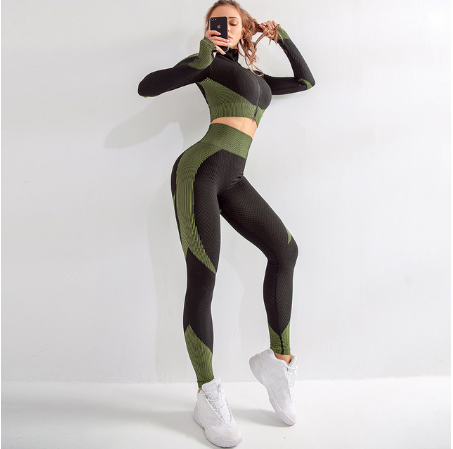 Savypri SculptFit Seamless Yoga Set
