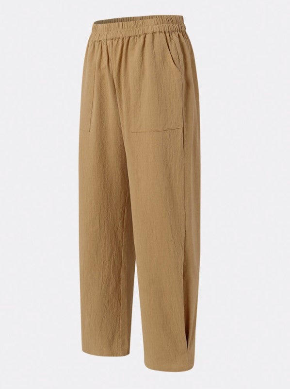 Savypri Linen Comfort Trousers