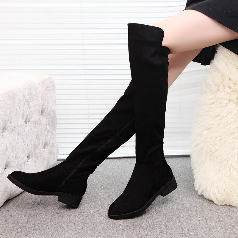 Savypri Luxe Knee-High Boots