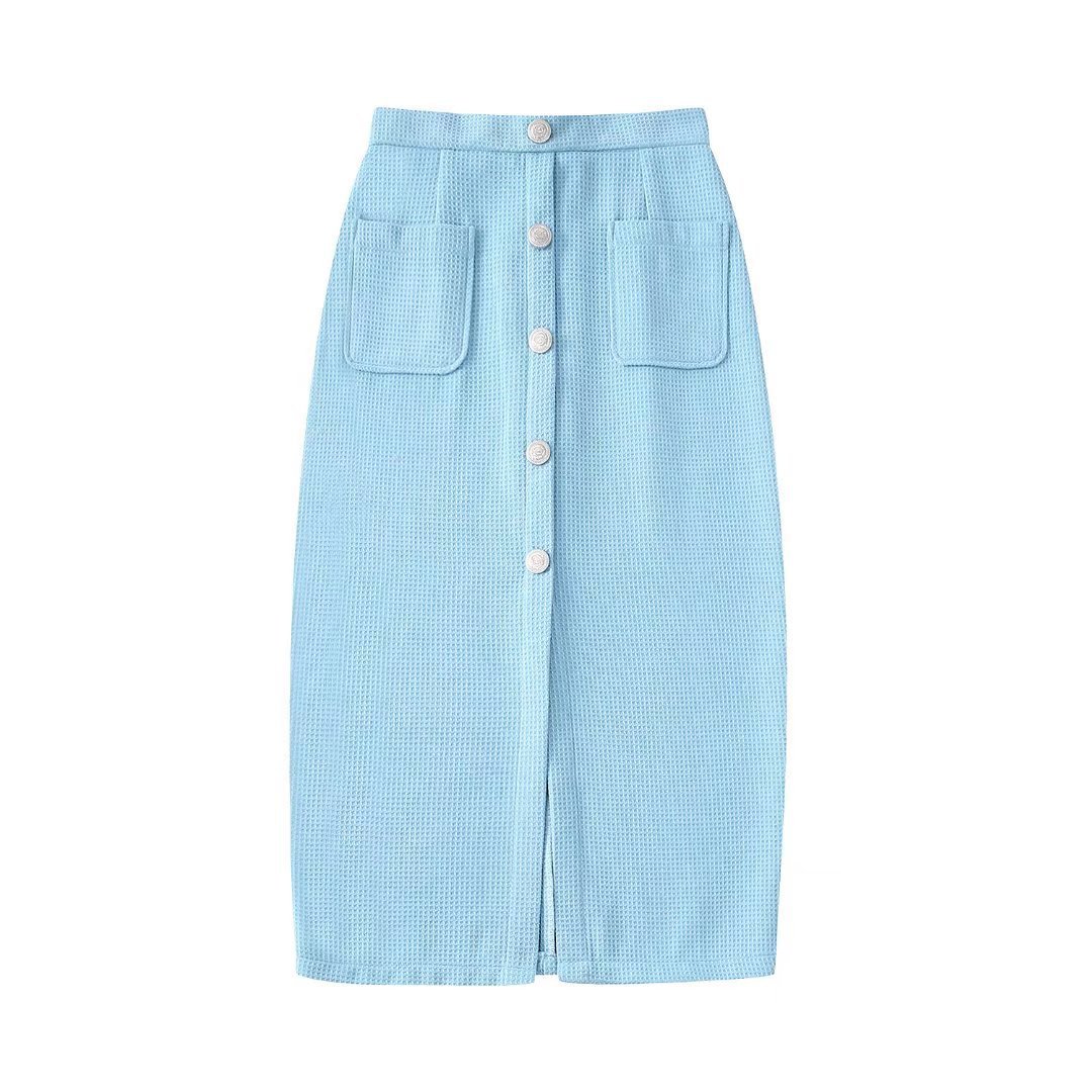 Savypri Elegance Textured Skirt