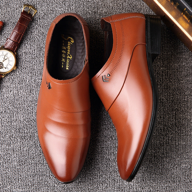 Savypri Oxford Classic British Leather Shoes